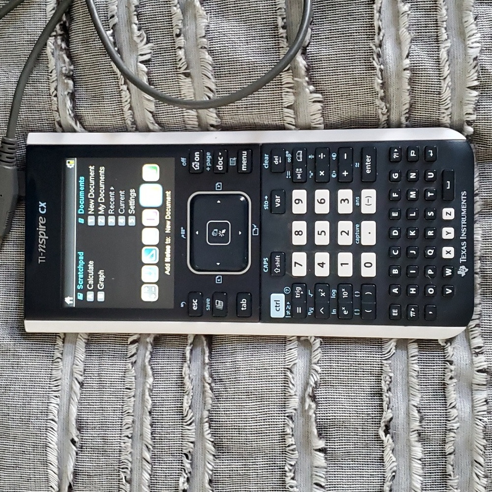 Texas Instruments TI-nspire cx graphing calculator